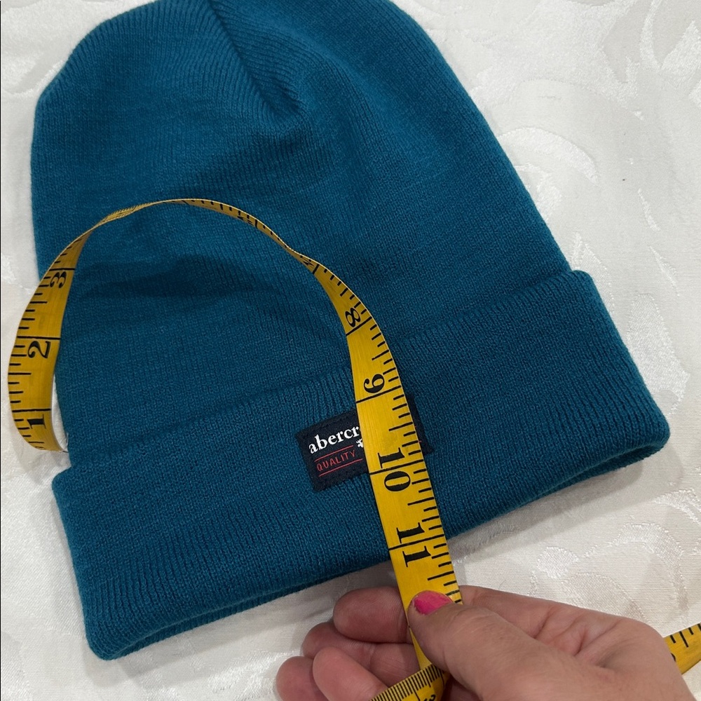 Abercrombie Kids Blue Beanie Hat - Picture 5 of 6